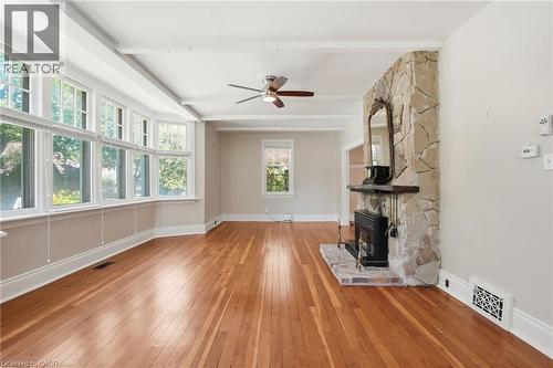 3 Ancaster Street E, Dundas, ON - Indoor With Fireplace