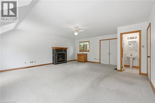 3 Ancaster Street E, Dundas, ON - Indoor With Fireplace
