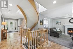 Front entrance and family room - 