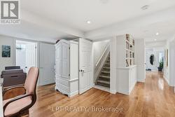 Stairs from main level to basement - 