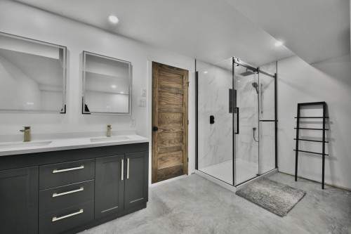 Salle de bains - 127 Ch. De St-Dominique, Saint-Pie, QC 