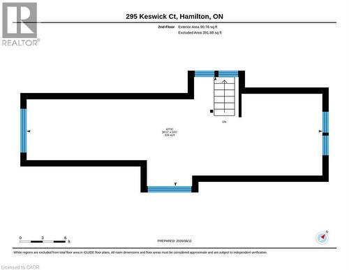 Floor plan - 295 Keswick Court, Hamilton, ON 