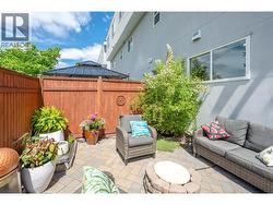 Backyard/patio. - 