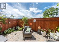 Backyard/patio. - 