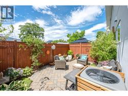 Backyard/patio. - 