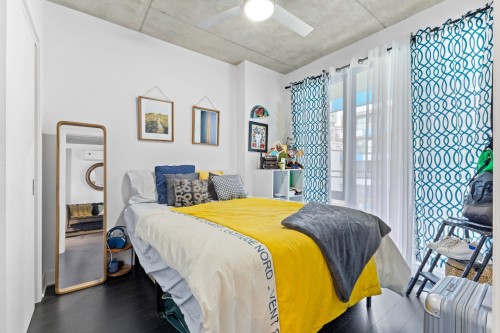 Chambre à coucher - 312-198 Rue Ann, Montréal (Le Sud-Ouest), QC 