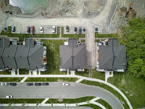 Aerial View - 336  - 338A Rue Angèle-Chartrand, Laval (Auteuil), QC 