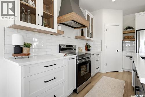 55 Country Road, Lumsden, SK - Indoor Photo Showing Kitchen With Upgraded Kitchen