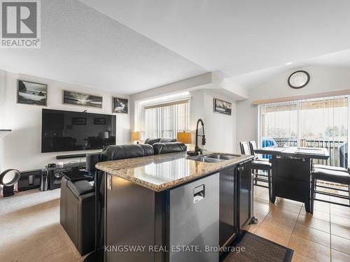 57 Harbourside Drive, Whitby, ON - Indoor Photo Showing Kitchen With Double Sink