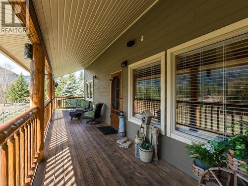 955 Cedar Brae Road, Glade, BC - Outdoor With Deck Patio Veranda With Exterior