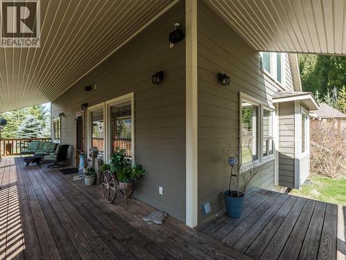 955 Cedar Brae Road, Glade, BC - Outdoor With Deck Patio Veranda With Exterior