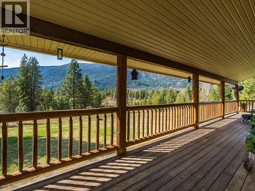 955 Cedar Brae Road, Glade, BC - Outdoor With Deck Patio Veranda With Exterior