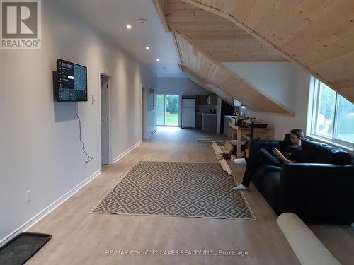 Living Area in 2 Bedroom Over Garage - 3232 Simcoe Road, Ramara, ON 