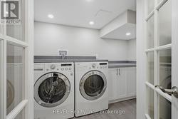2nd set of laundry in basement - 
