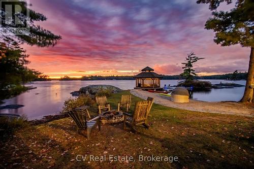 1069 White Eagle Road, Gravenhurst (Morrison), ON - Outdoor With Body Of Water With View