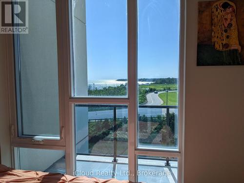 Primary Bedroom Window - 617 - 16 Concord Place, Grimsby, ON - Indoor Photo Showing Other Room