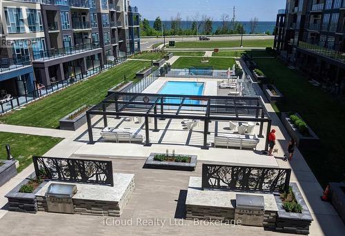 Outdoor Swimming Pool & Outdoor Amenities - 617 - 16 Concord Place, Grimsby, ON - Outdoor