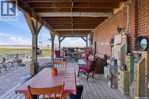 Mickleborough Acreage, Lumsden Rm No. 189, SK - Outdoor With Deck Patio Veranda With Exterior