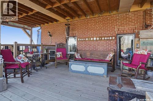 Mickleborough Acreage, Lumsden Rm No. 189, SK - Outdoor With Deck Patio Veranda With Exterior