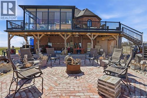 Mickleborough Acreage, Lumsden Rm No. 189, SK - Outdoor With Balcony With Deck Patio Veranda
