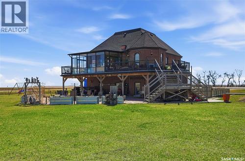 Mickleborough Acreage, Lumsden Rm No. 189, SK - Outdoor With Balcony With Deck Patio Veranda