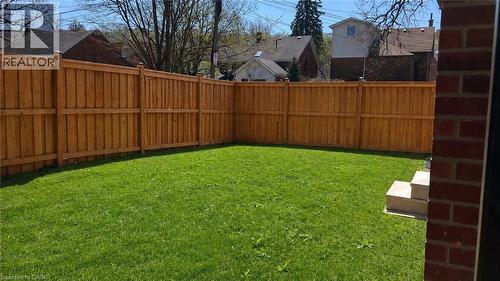 Rendering - Private backyard  w/new fencing - 279 Hess Street S, Hamilton, ON - Outdoor