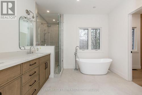 Primary Ensuite - 56 Brennan Avenue, Barrie, ON - Indoor Photo Showing Bathroom