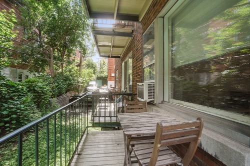 Balcony - 2-5873 Av. Decelles, Montréal (Côte-Des-Neiges/Notre-Dame-De-Grâce), QC - Outdoor With Balcony With Exterior