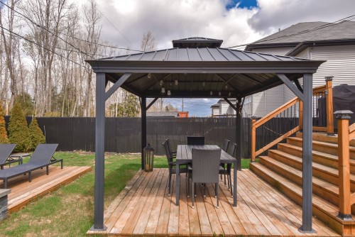 Terrasse - 717 Rue De Chenonceau, Saint-Jérôme, QC - Outdoor With Deck Patio Veranda With Exterior