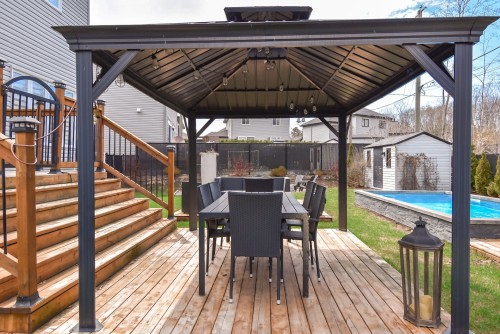 Terrasse - 717 Rue De Chenonceau, Saint-Jérôme, QC - Outdoor With Deck Patio Veranda With Exterior