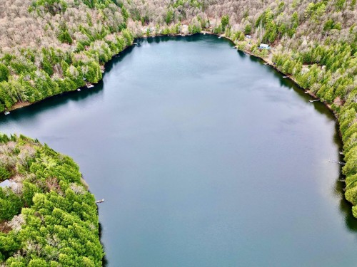 Photo aérienne - 9 Ch. Du Lac-Morin, Bowman, QC - Outdoor With Body Of Water