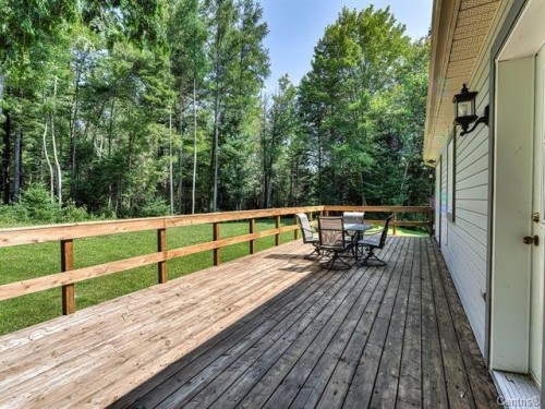 Terrasse - 159 Ch. Scott, Gore, QC - Outdoor With Deck Patio Veranda With Exterior