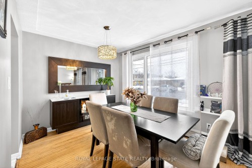624 Upper Ottawa Street, Hamilton, ON - Indoor Photo Showing Dining Room