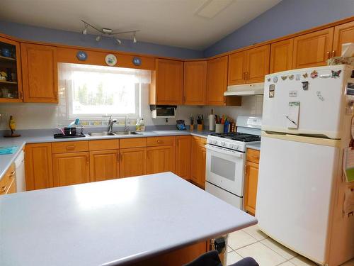 68 Plummer Road, Eagle River, ON - Indoor Photo Showing Kitchen With Double Sink