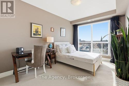901 - 160 Macdonell Street, Guelph (Downtown), ON - Indoor Photo Showing Bedroom
