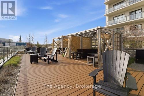 901 - 160 Macdonell Street, Guelph (Downtown), ON - Outdoor With Balcony With Exterior