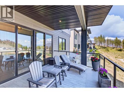 Upper Deck - 1936 Northern Flicker Court, Kelowna, BC - Outdoor With Deck Patio Veranda With Exterior