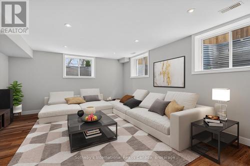 Rec Room (Virtually Staged) - 19 Garbutt Crescent, Collingwood, ON - Indoor