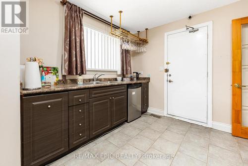 4812 Highway 7 E, Markham, ON - Indoor Photo Showing Kitchen With Double Sink