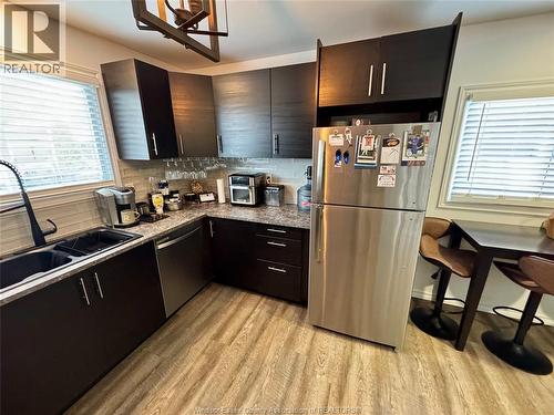 160 Michael, Lakeshore, ON - Indoor Photo Showing Kitchen With Stainless Steel Kitchen With Double Sink