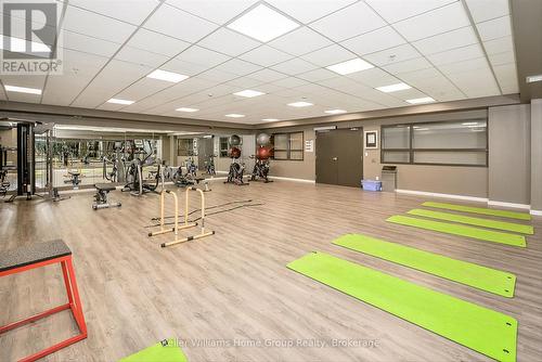 406 - 1219 Gordon Street, Guelph (Kortright West), ON - Indoor Photo Showing Gym Room