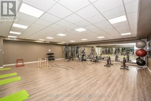 406 - 1219 Gordon Street, Guelph (Kortright West), ON - Indoor Photo Showing Gym Room