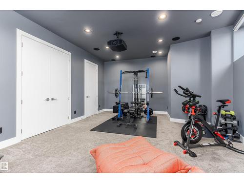 9509 99B St Nw, Edmonton, AB - Indoor Photo Showing Gym Room