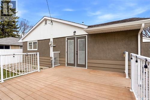 12 Fox Glove Crescent, Regina, SK - Outdoor With Deck Patio Veranda With Exterior