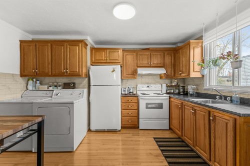 Cuisine - 420 Rue Melançon, Saint-Jérôme, QC - Indoor Photo Showing Kitchen With Double Sink