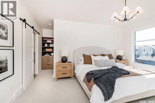 114 Cockcroft Manor, Saskatoon, SK - Indoor Photo Showing Bedroom