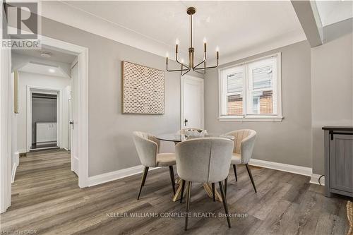 148 Huxley Avenue S, Hamilton, ON - Indoor Photo Showing Dining Room