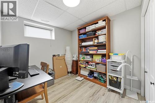 402 Crystal Bay, Warman, SK - Indoor Photo Showing Office