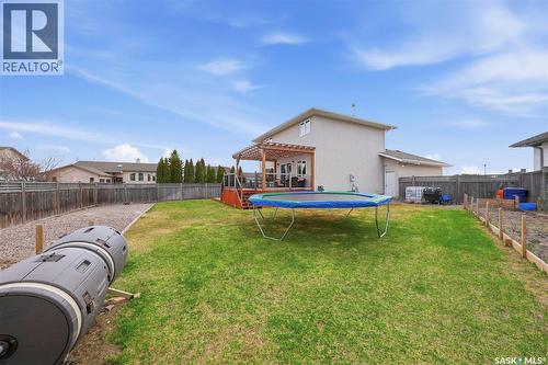 402 Crystal Bay, Warman, SK - Outdoor With Backyard