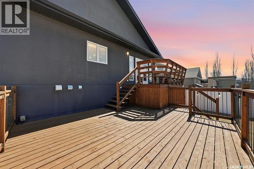 407 Silver Birch Lane, Warman, SK - Outdoor With Deck Patio Veranda With Exterior